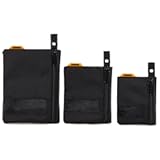 3 Pack Fastener Bags 3 Sizes&comma; Heavy-Duty Bags w&sol;mesh Windows&comma; Top Mounted Zippers - TB-193E