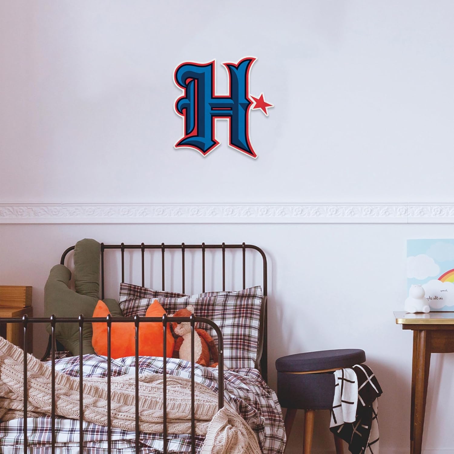 Rico Industries NFL Football Houston Texans Alternate Logo Shape Cut Pennant - Home and Living Room Décor - Soft Felt EZ to Hang - Image 4