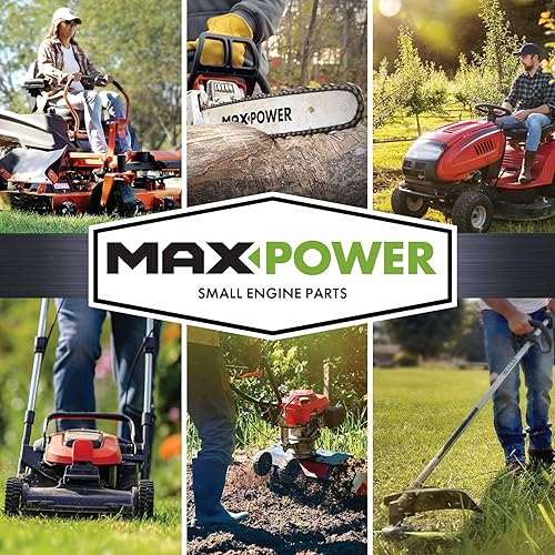 Miniatura 4 de MaxPower 561139B Juego de 3 cuchillas resistentes para corte Exmark de 60", reemplaza al OEM no. 103-6403, 103-6403-S, rojo