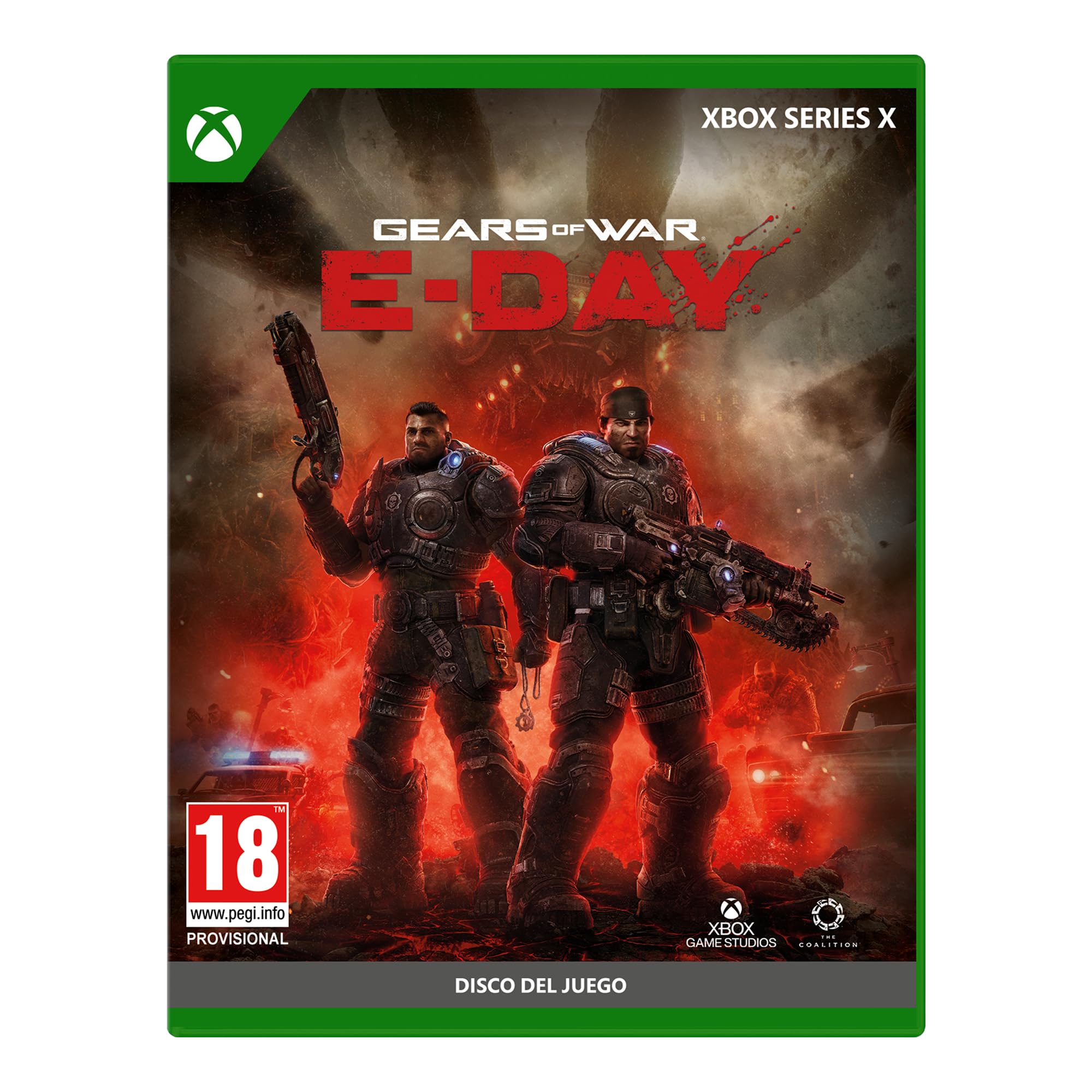 Gears of War: E-Day – XBOX Series X | Disco físico + descarga de contenido requerida
