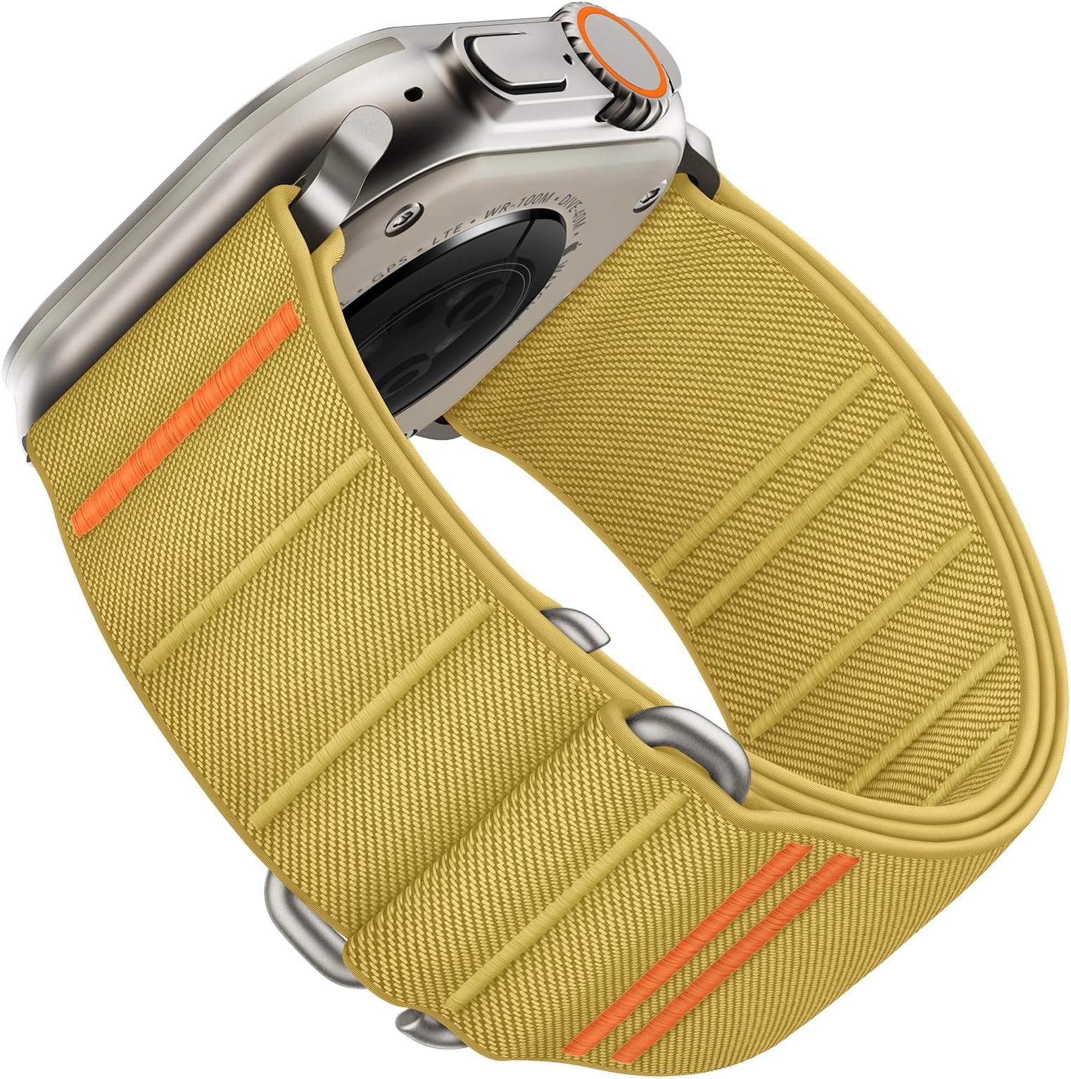 Suitisbest Sport Bands Compatible with Apple Watch Ultra Band 49mm 46mm 45mm 44mm 42mm 38mm 40mm 41mm Men Women, Stretchy Nylon Sport Loop Strap with S-Hook for iWatch Series 10 Ultra SE 9 8 7 6 5 4 3
