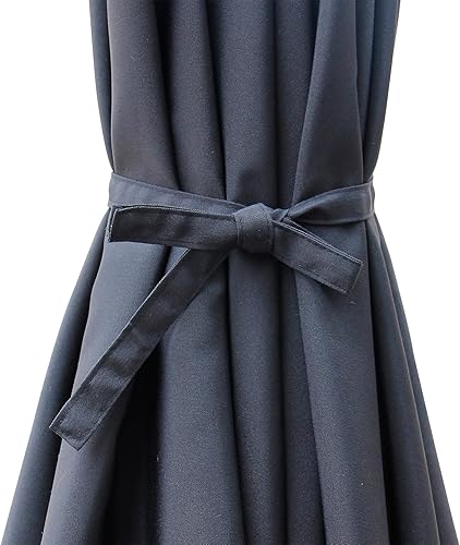 Miniatura 111 de Blissun Sombrilla de patio de 7.5 pies, sombrilla de patio, sombrilla de mercado al aire libre con botón de inclinación y manivela (bronceado)