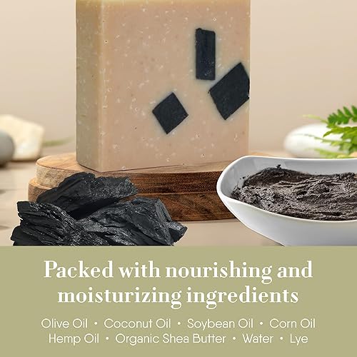 Miniatura 27 de 360 Feel - Juego de jabón en barra surtido, fabricado en los Estados Unidos, Castilla hecho a mano, totalmente natural, procesado en frío, incluye 4