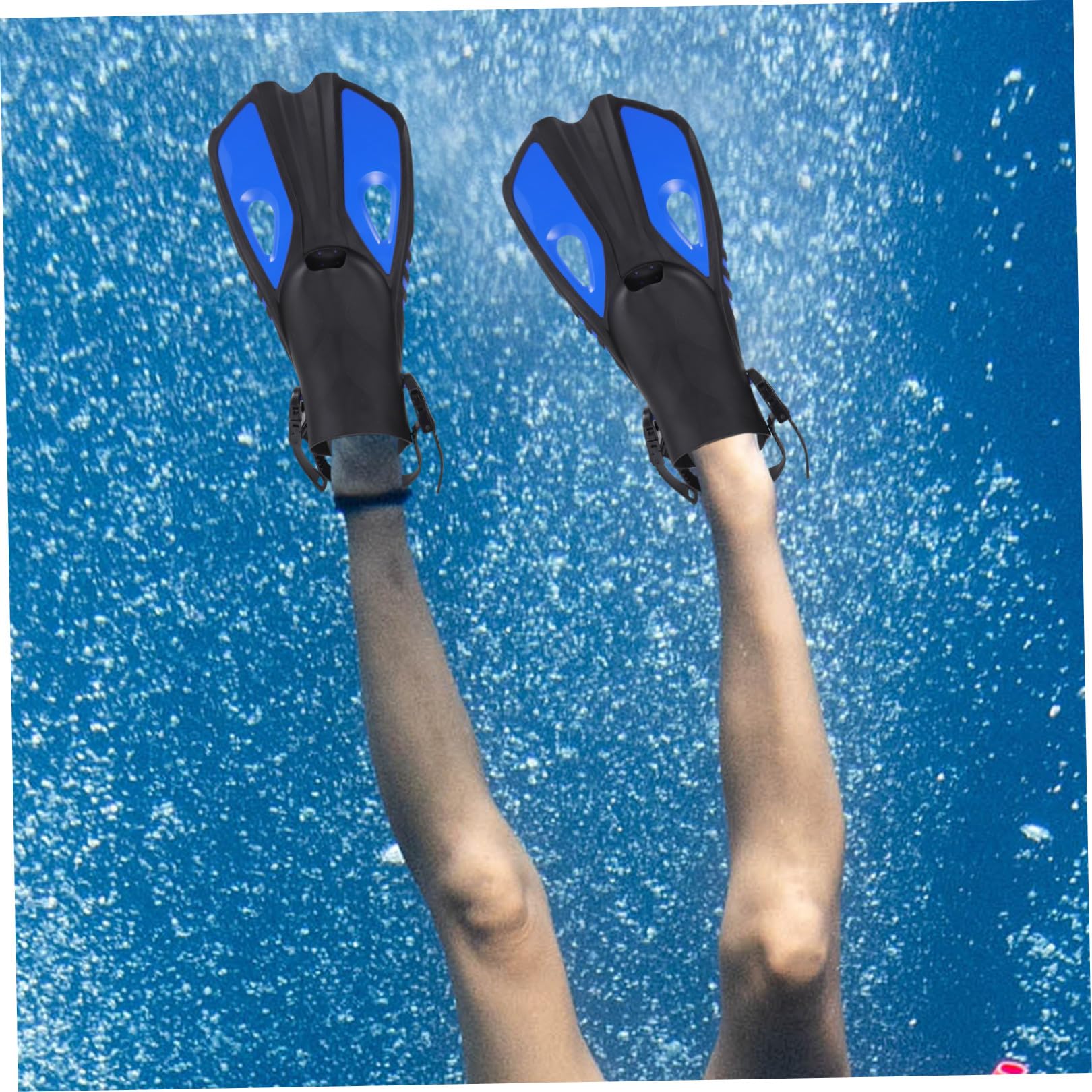 Aletas para Nadar Aletas de Hoja Corta Aletas de Snorkel Ajustables Equipo de Buceo Aleta de esnórquel Natacion natación Aletas de Buceo Aletas para Hacer Snorkel Caucho