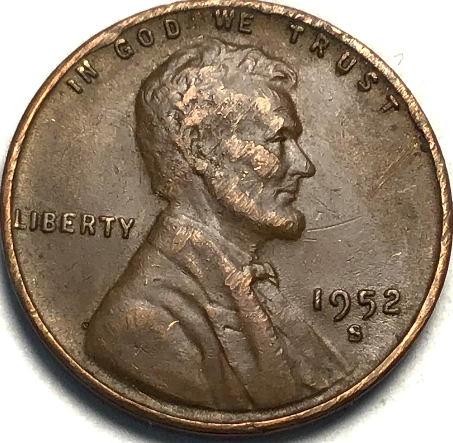1952 S Lincoln Wheat Cent Penny Seller Extremely Fine Thumbnail