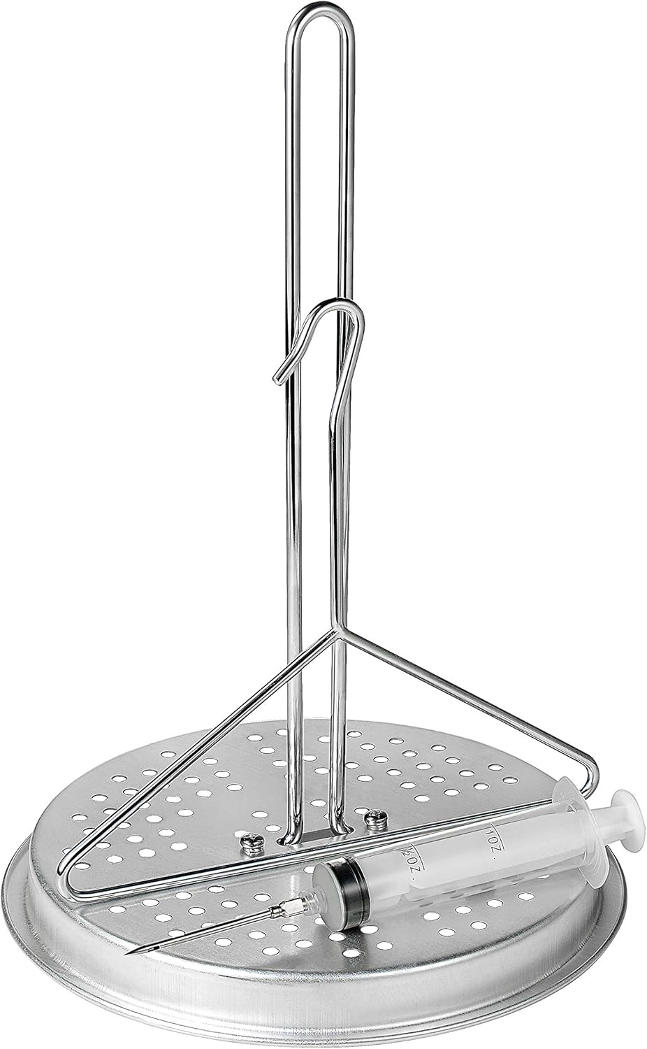 BOHK Vertical Perforated Aluminum Turkey Fryer Roasting