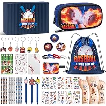 Baseball Pencil Case Set for Boys Kids, 45 PCS Back to School