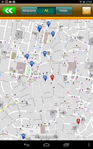 Seville Offline Map Travel Guide(Kindle Tablet Edition) #TOP2