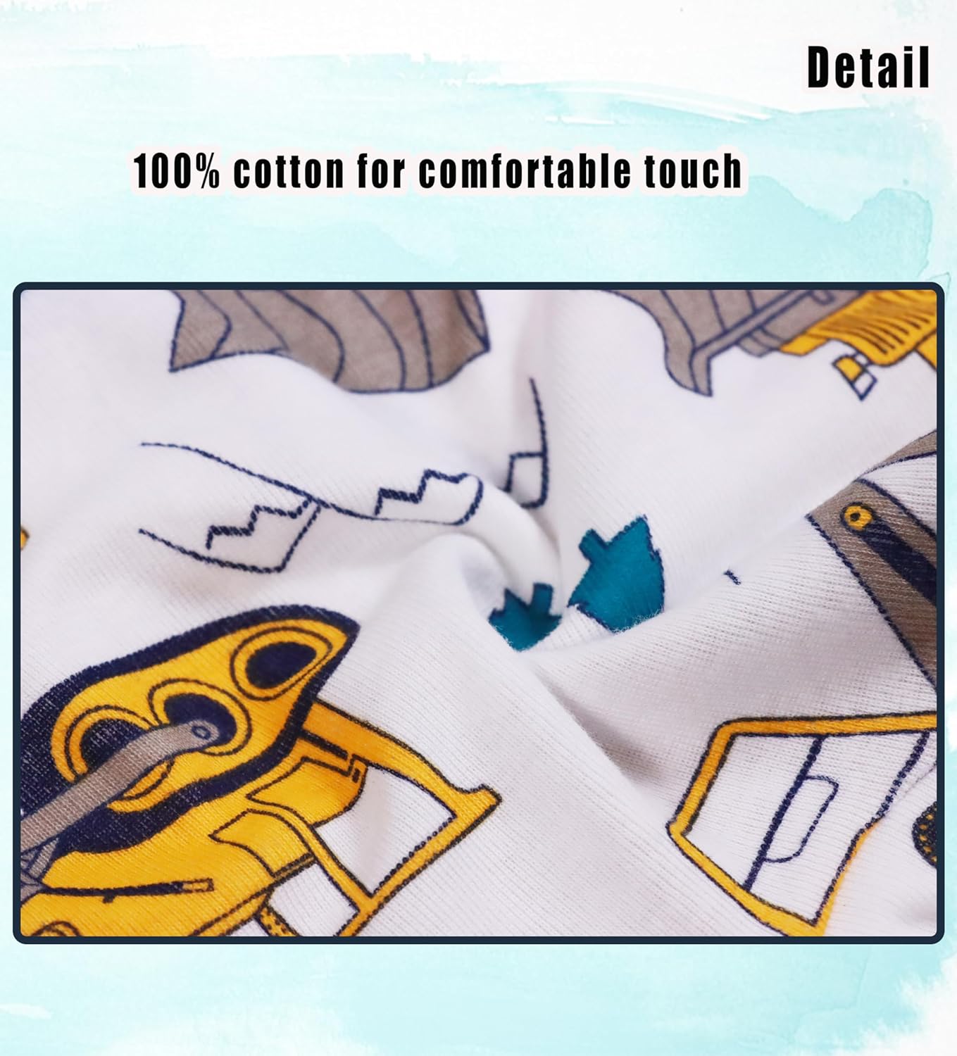 Sladatona Boys Boxer Briefs Shorts Cotton Dinosaur Shark Baby Toddler Underwear for Kids Boy 3/6 Pack - Image 4