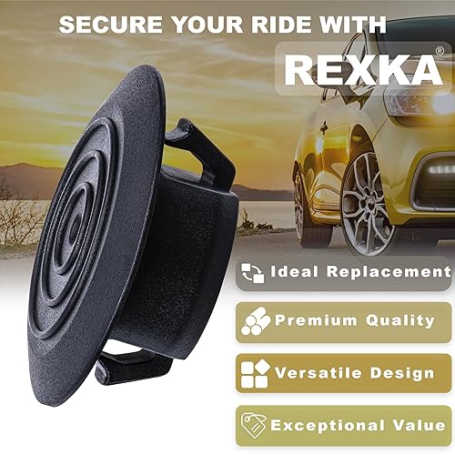 Miniatura 4 de Rexka 30 clips de retención de guardabarros para Toyota 76924-02010 Corolla Echo FJ Cruiser Matrix Prius GM 88970495 Pontiac Vibe 76924-52021