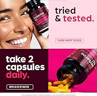 Vista 3 de Suplemento de berberina de 1250 mg Potentes cápsulas botánicas para controlar el peso con melón amargo y hoja de banaba - HCl de extracto