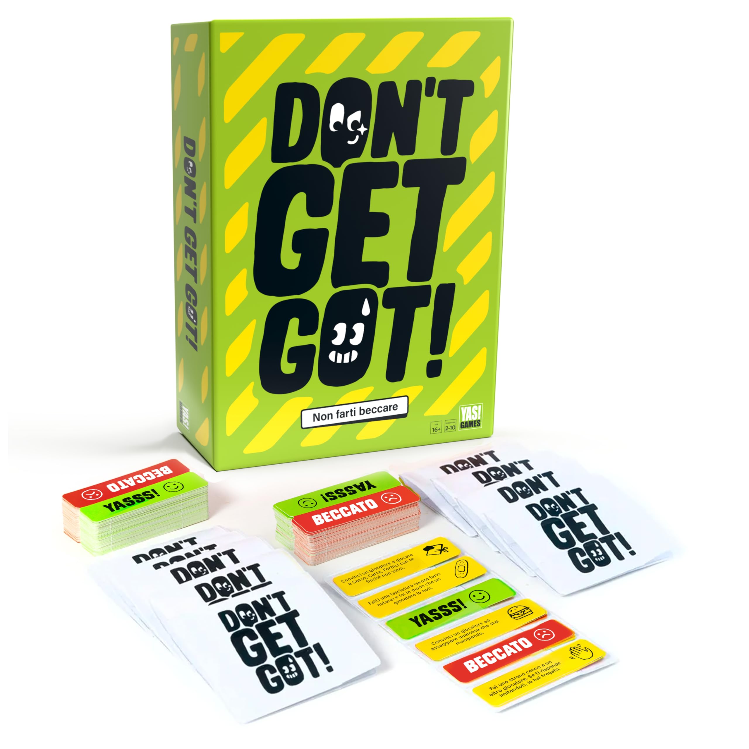 Rocco Giocattoli Yas Games - Don't Get Got - L'Unico In Italiano, 16+
