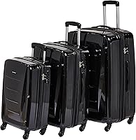 Vista 282 de Samsonite Winfield 2 Equipaje rígido con ruedas giratorias, Azul profundo, Juego de 3 piezas (20/24/28)