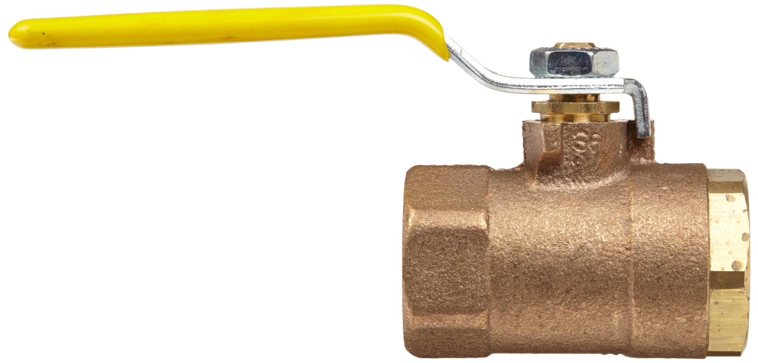 Apollo 32-100 Series Bronze Ball Valve, Two Piece, Inline, Lever, 1