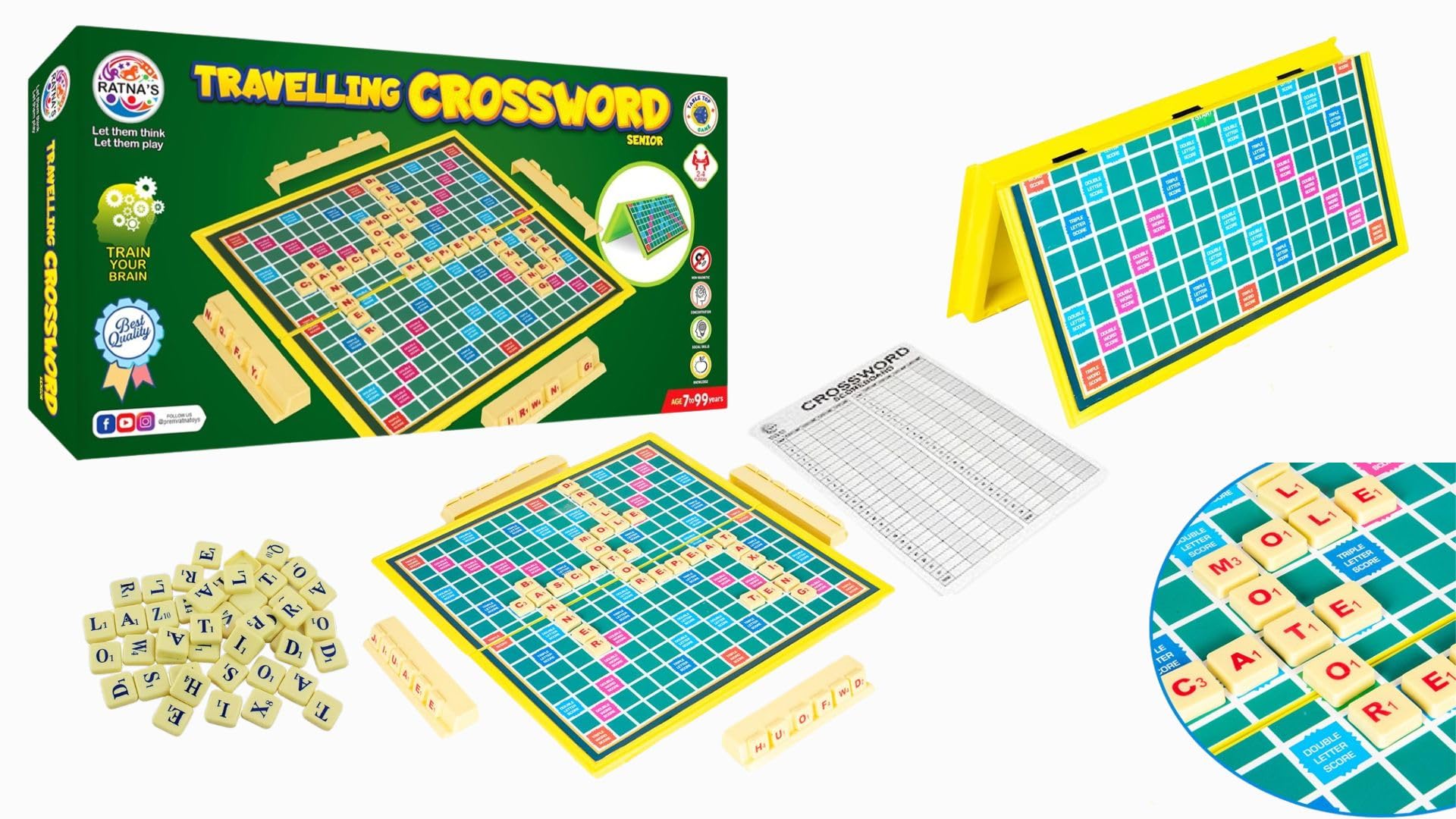 BKDT Marketing Crossword English Word Puzzle Game for Kids - Vocabulary Builder for Kids -Crossword — Amazon image 10