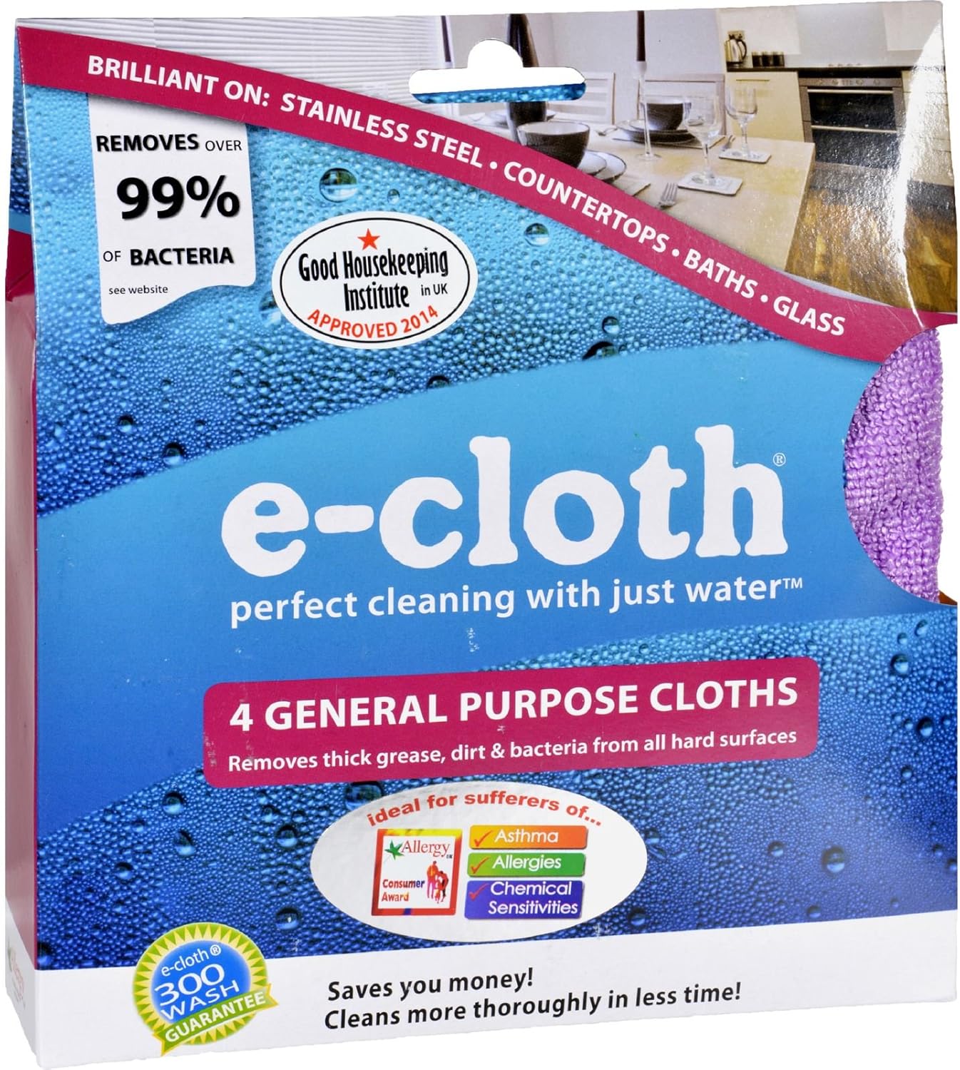 E-Cloth 4 General Purpose Cloths