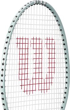 Wilson Reaction 70 Badminton Racket, G3 (4), Grey/White