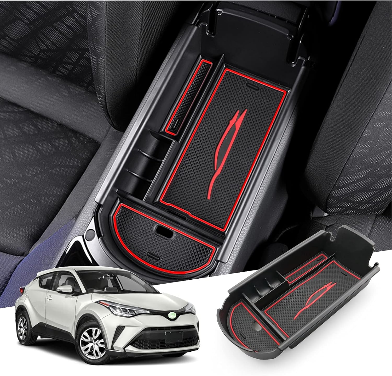 GAFAT Toyot-a C-HR 2016-2022 2023 Mittelkonsole Aufbewahrungsbox ...