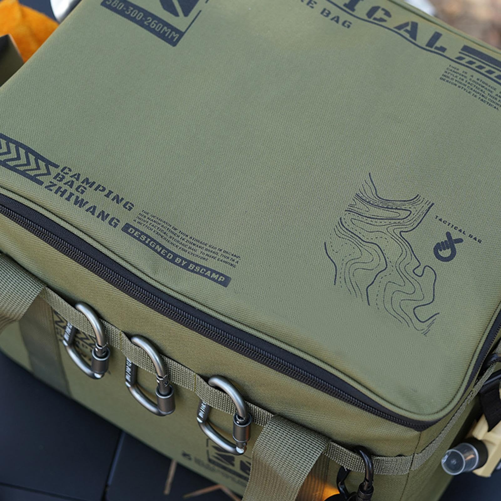 Borse Portaoggetti da Campeggio Contenitore Resistente Con Maniglie Per | Organizer Attrezzatura Camping Per Ogni Esigenza Di Trasloco Viaggio Palestra Spesa E Cucina