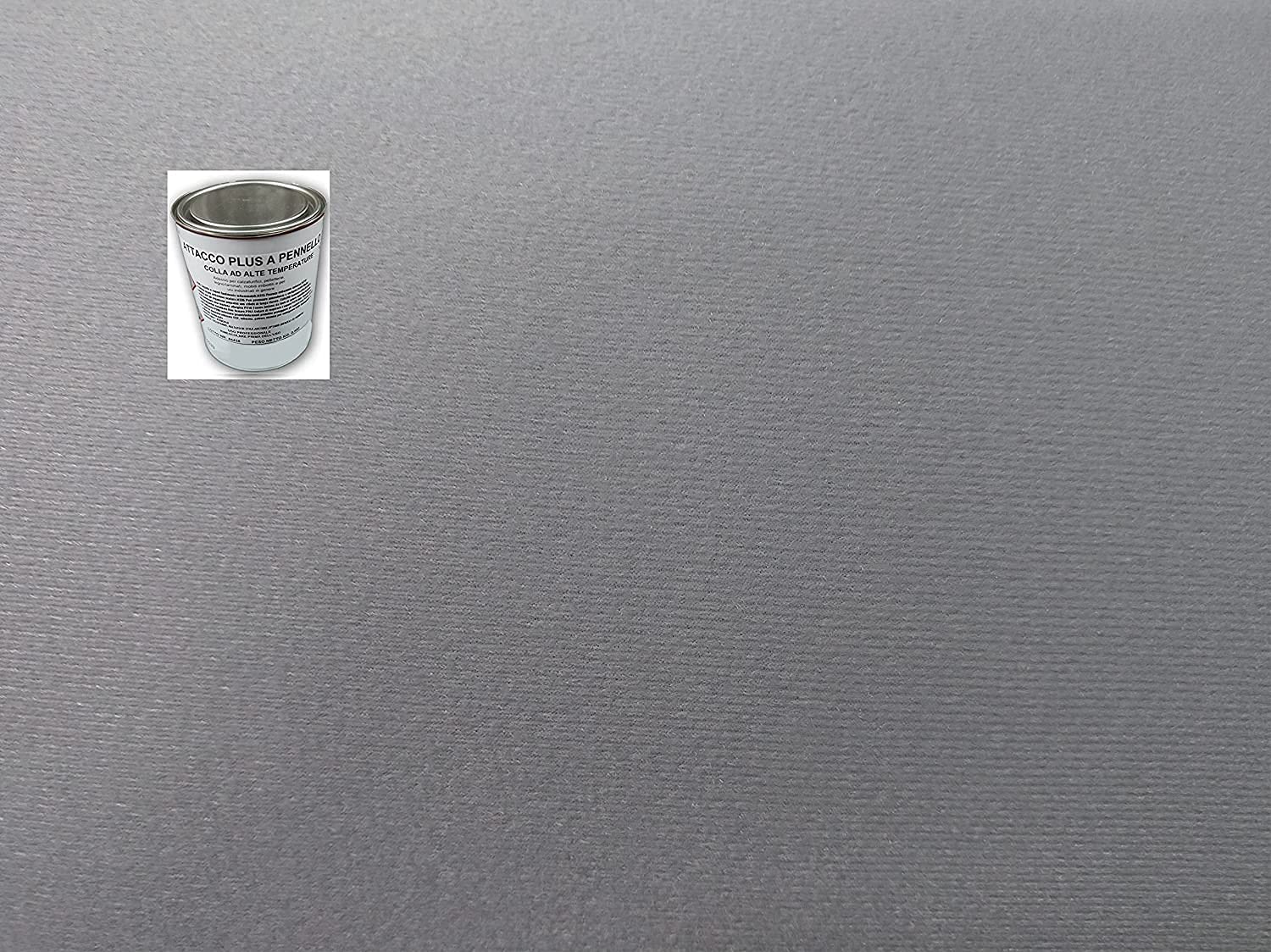 Kit Rivestimento Tessuto Cielo Tetto Auto Grigio Chiaro Originale + Colla Varie Misure (2,5MT + 1 Colla) - 4