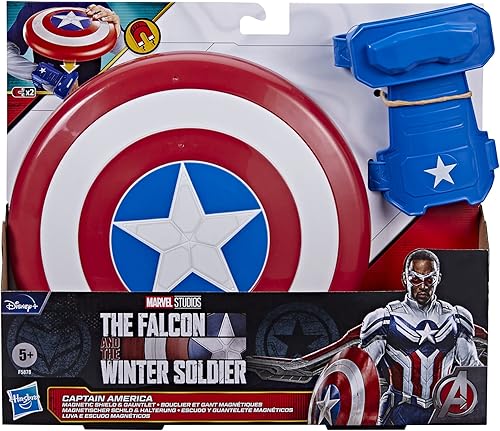Miniatura 2 de Marvel El Halcón y el Soldado de Invierno Capitán América Escudo Magnético y Juego de Rol Guantelete