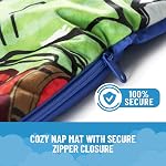 Jay Franco Kids Slumber Bag and Pillow - 54 x 27 Inch Comfy Indoor Sleeping Bag for School and Sleepovers, 2 Piece Set