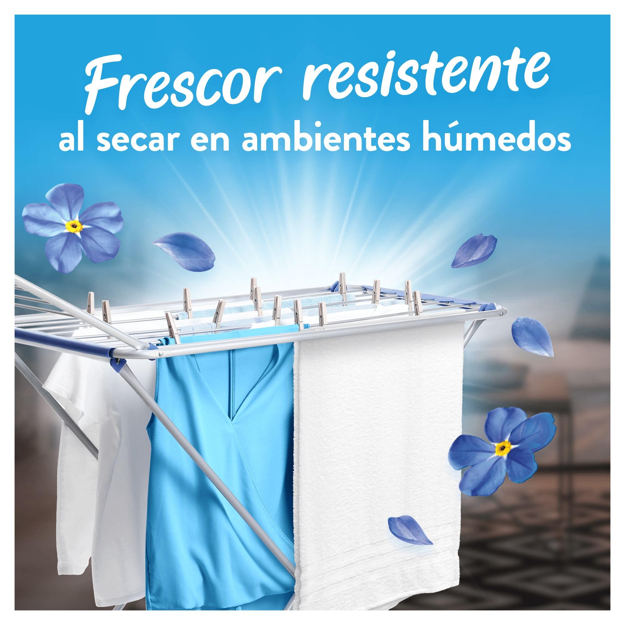 Lenor Aire Fresco Suavizante Para Ropa Frescor Alpino 36 Lavados, 6 X 504ml, Frescor Resistente Al Secar En Ambientes Húmedos O Al Sol Intenso
