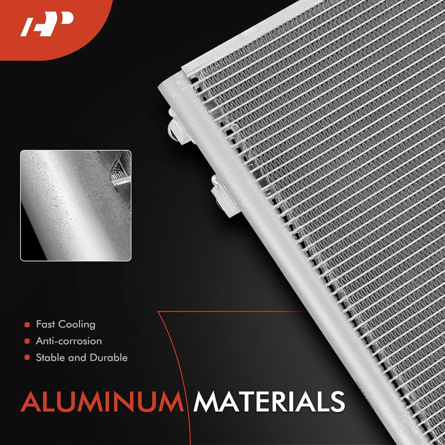 A-Premium Air Conditioning A/C Condenser Compatible with 2012-2017 Toyota Camry, 2013-2018 Avalon, Replace# 8846006230