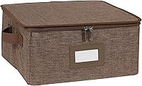 Vista 81 de Covermates Keepsakes - Caja de almacenamiento con cremallera superior - Poliéster resistente - Asas reforzadas - Diseño apilable - Almacenamiento