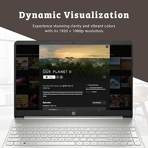 Miniatura 3 de HP Portátil FHD de 15.6 pulgadas, Intel Core i5-1135G7, 16 GB de RAM, SSD PCIe de 512 GB, gráficos Intel Iris Xe, Wi-Fi 5, cámara HD Ture Vision,