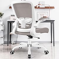 Vista 12 de FelixKing Silla de oficina, silla de escritorio con soporte lumbar suave, silla ergonómica para computadora con reposacabezas, respaldo alto