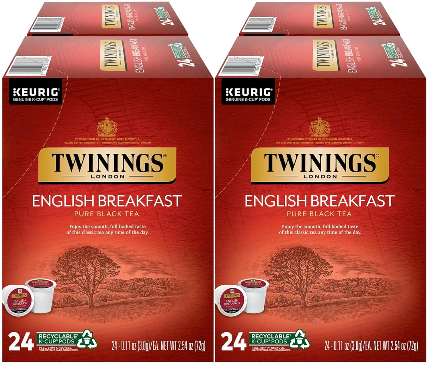 Twinings of London English Breakfast Tea KCups foTwinings English Breakfast Tea K