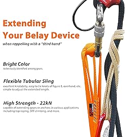 GM CLIMBING Pack of 3 16mm Nylon Sling Runner 30cm / 12inch (Green)