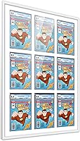 Vista 107 de Poster Palooza Marco de cómic con paspartú para 2 cómics CGC, CBCS o PGX Graded Comics – Marco de cómic negro para cómics de 8.125 x 13 pulgadas