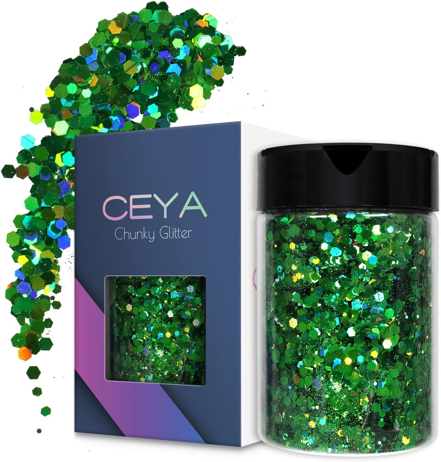 Ceya Holographic Chunky Glitter