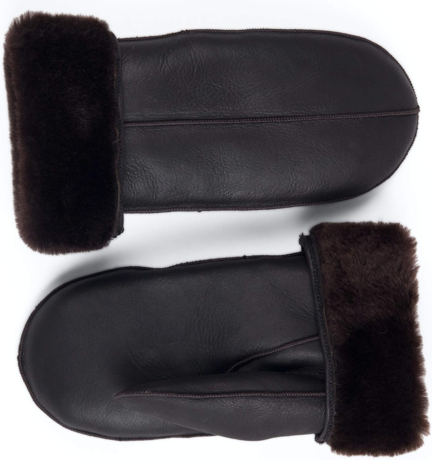 Men’s Premium Genuine Sheepskin Shearling Mittens – Warm Winter Gloves Men’s Premium Genuine Sheepskin Shearling Mittens – Warm Winter Gloves