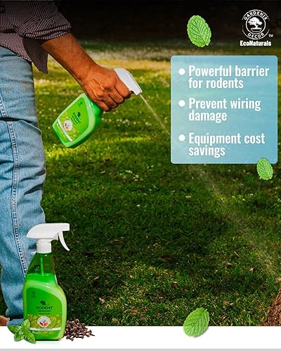 Miniatura 4 de Spray de aceite de menta natural, repelente de ratas para repeler ratones y ratas, repelente de roedores, 16 onzas, listo para usar