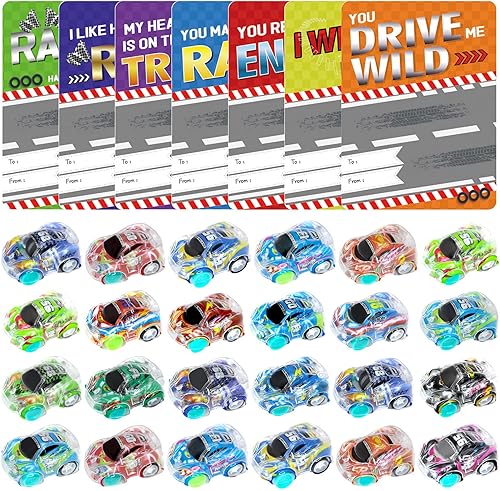 Hidreas Paquete de 28 regalos para el día de San Valentín para niños tarjetas de aula para niños tarjetas del día de San Valentín para niños con