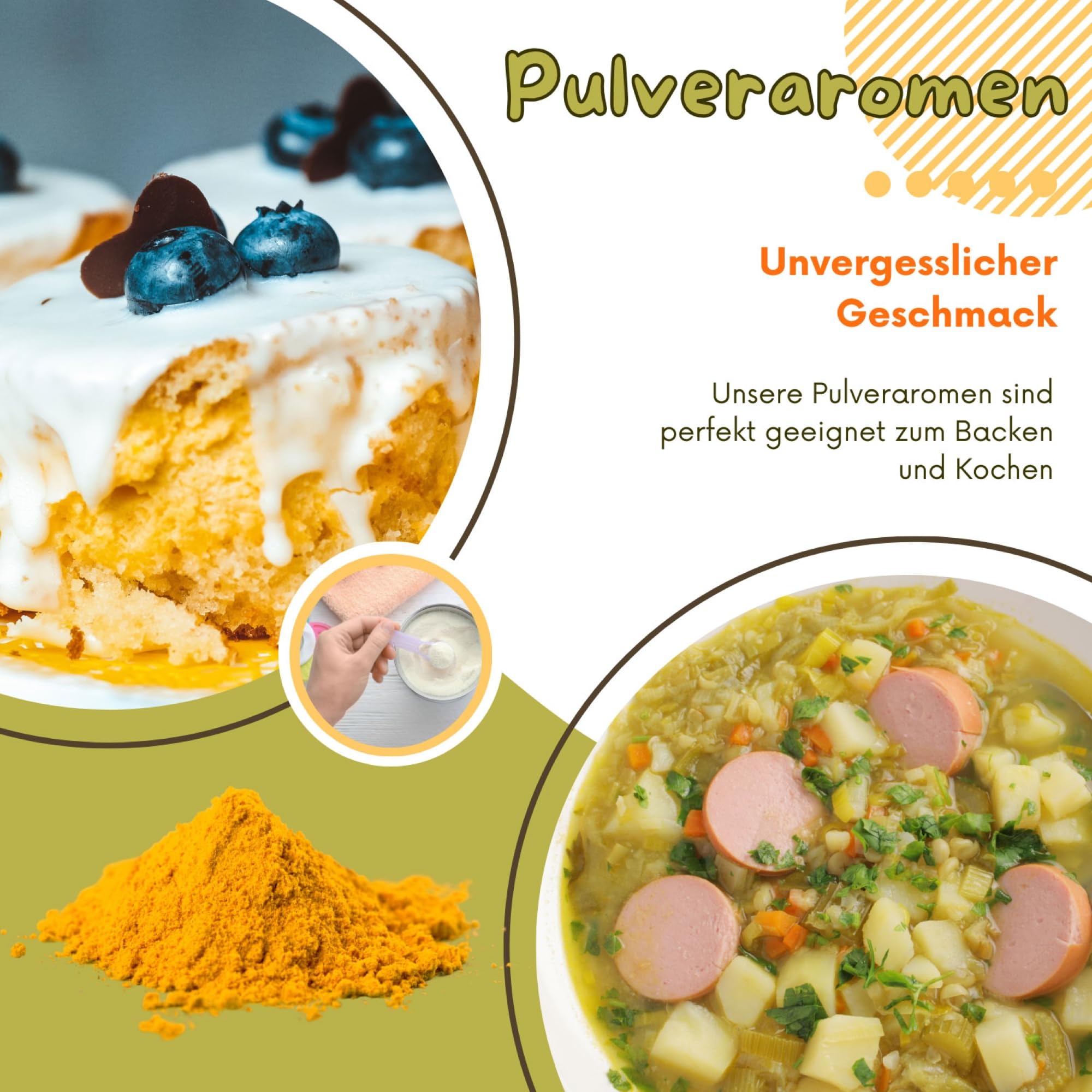 Luxofit Rum Aroma Pulver, Aromen für Lebensmittel und Getränke, Verschiedene Größen, Vegetarisch und Vegan, GMO-Frei, für private Küche und Gastronomie geeignet (500 g)