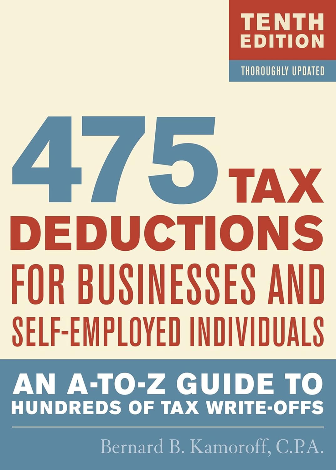 475 Tax Deductions for Businesses and SelfEmployed Individuals An AtoZ Guide to