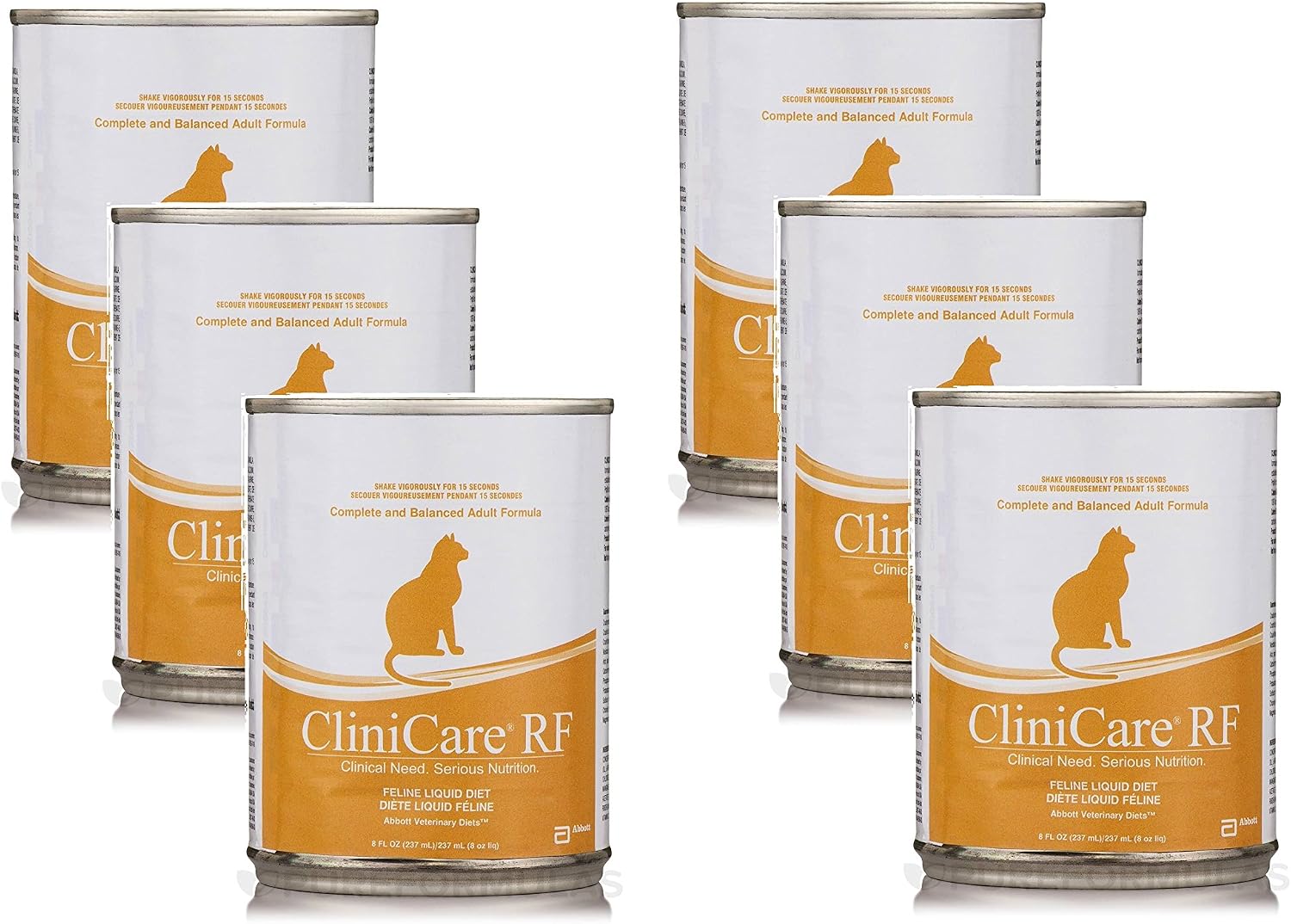 Buptop Clinicare 6 Pack RF Feline Liquid Diet, 8 oz