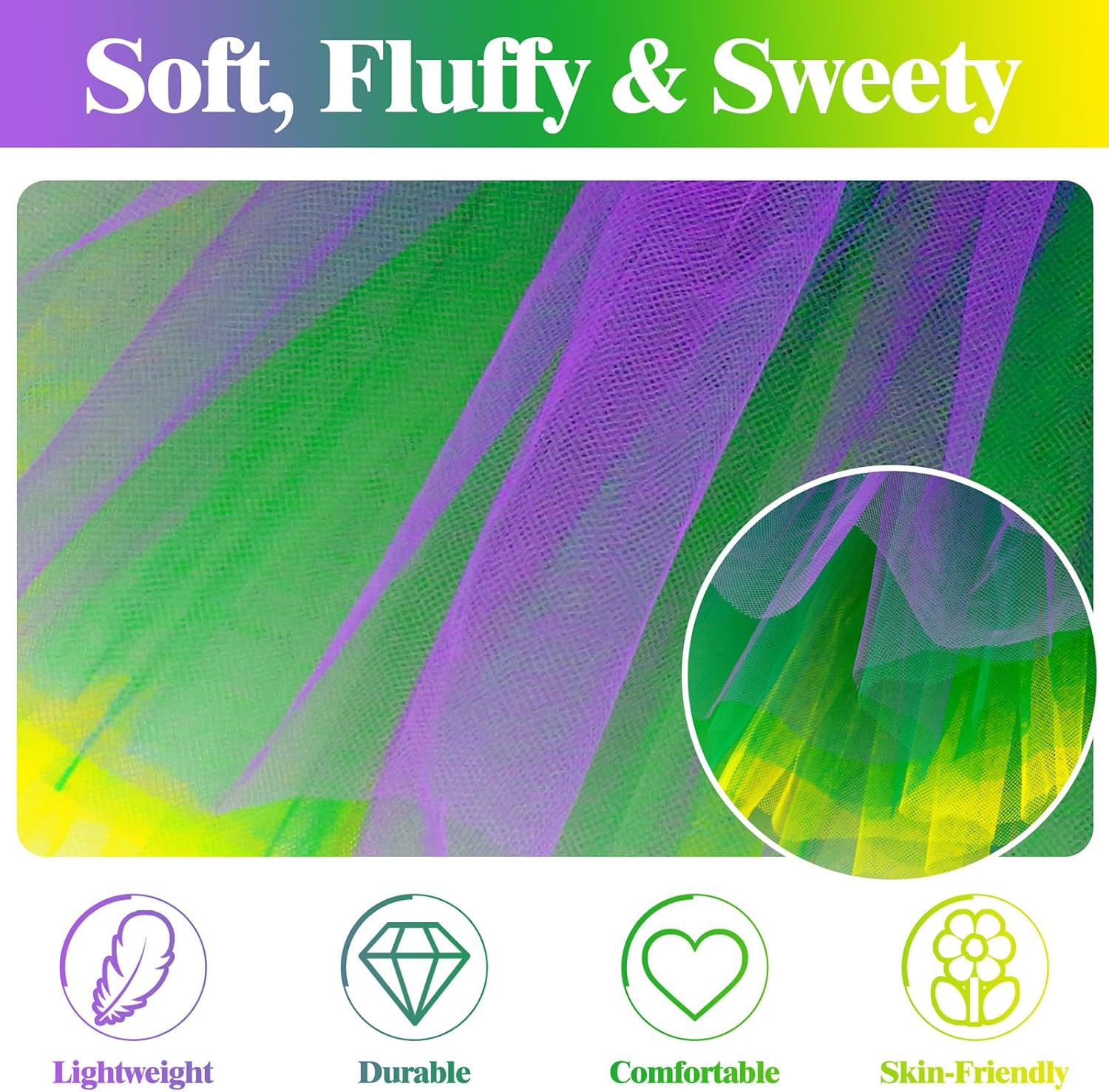 Tutus for Women 5 Layered Adult Tutu Skirts for Women Halloween Tutu for Womens 80s Costume Womens Fully Skirt Tulle Skirt - Image 4