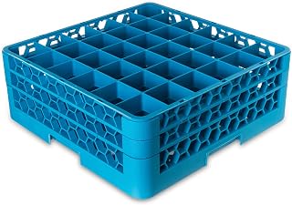 Carlisle FoodService Products Opticlean, Plastic, 19.875 x 19.875 x 7 Inches, Carlisle Blue, (Pack of 3)