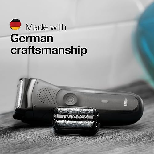 Miniatura 6 de Braun Cabezal de repuesto de afeitadora eléctrica serie 3 21B compatible con maquinillas de afeitar eléctricas 300s 310s 3010BT