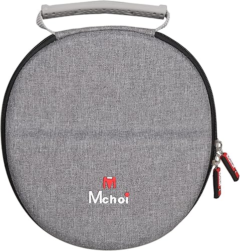 Miniatura 4 de Mchoi Funda para auriculares Logitech Zone Vibe 100 y 125  para auriculares inalámbricos Logitech G PRO X, G735, solo funda, gris