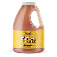 Vista 6 de Glorybee, Miel orgánica ligera y suave, 100% miel de grado A de EE. UU., 5 libras