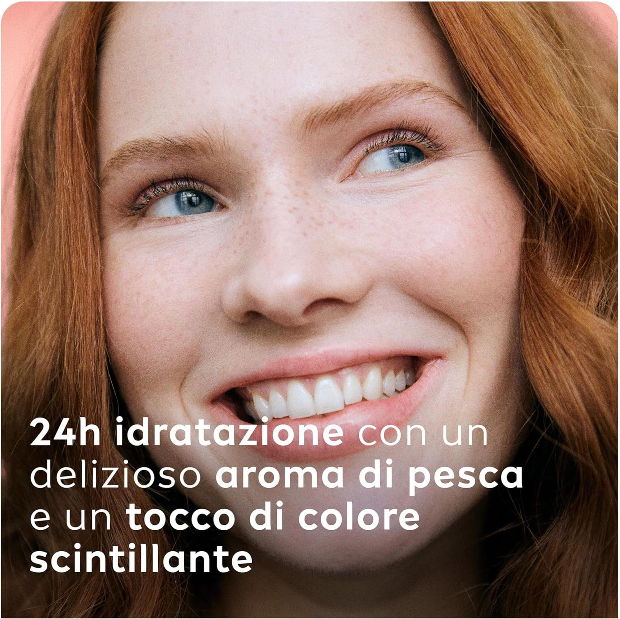 Labello Peach Shine Burrocacao Labbra 4.8 g, Balsamo Labbra Colorato All'Aroma Di Pesca, Lip Balm Idratante 24H Con Burro Di Karité E Ingredienti Naturali, Con Pigmenti Colorati