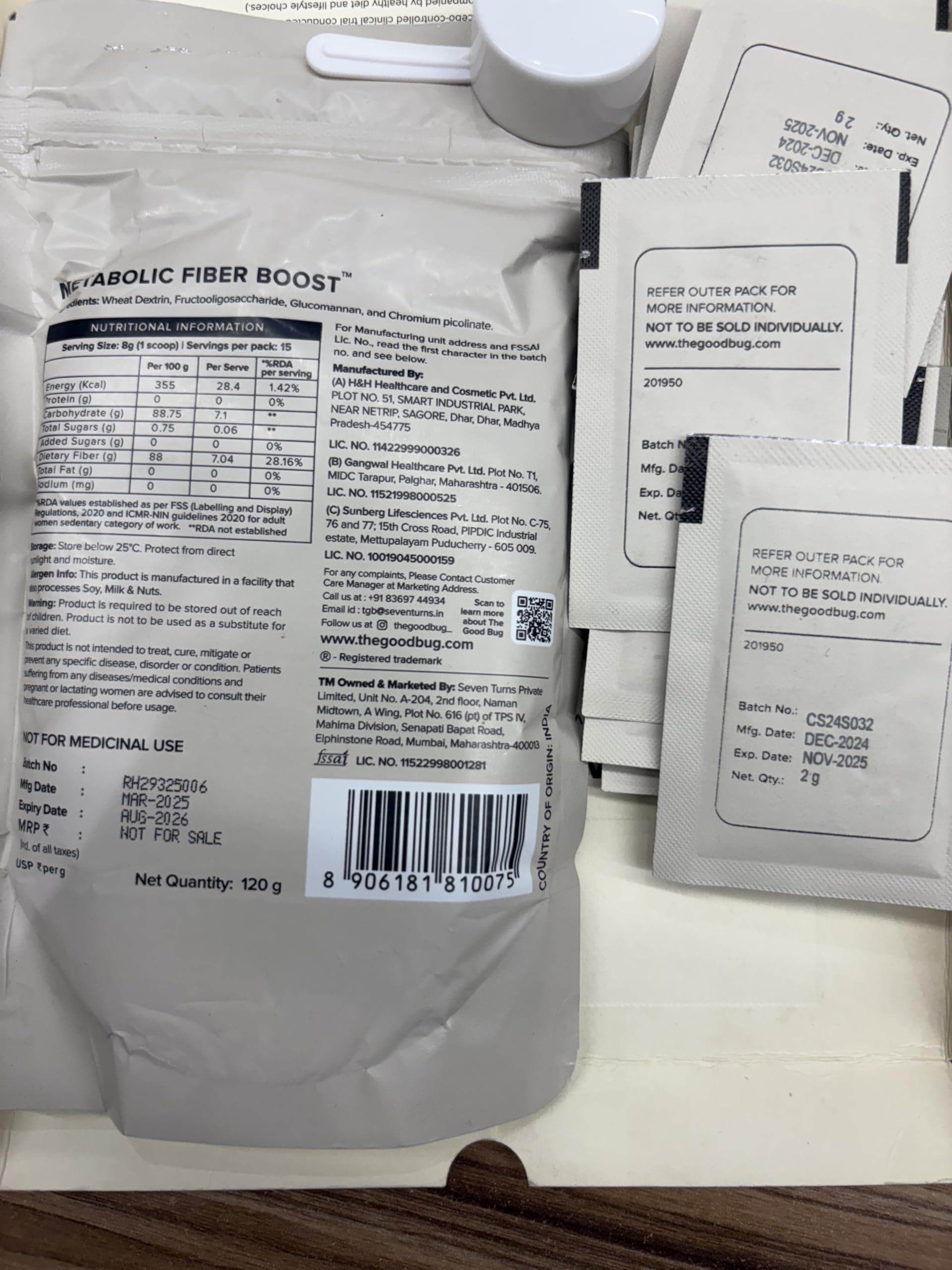 The Good Bug Metabolically Lean: Advance Metabolic System | Weight Loss | 16 b CFUs Probiotics Supplement + L-Carnitine + 7g Prebiotic Fiber | Boosts GLP1, Metabolism & Reduces Cravings Naturally - Image 3 thumbnail