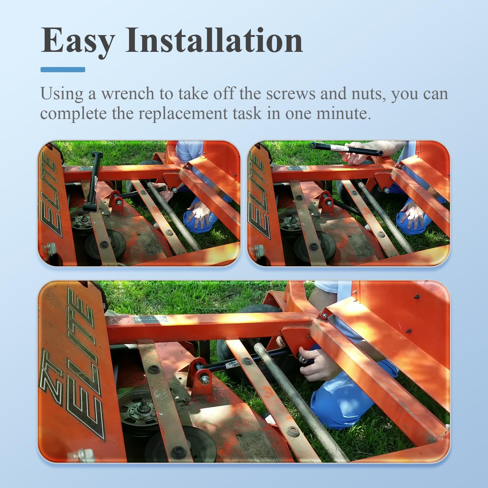 B400✖️2 Amazon.com : 2 Pcs 028-0004-00 Lawn Mower Deck Locator Rod