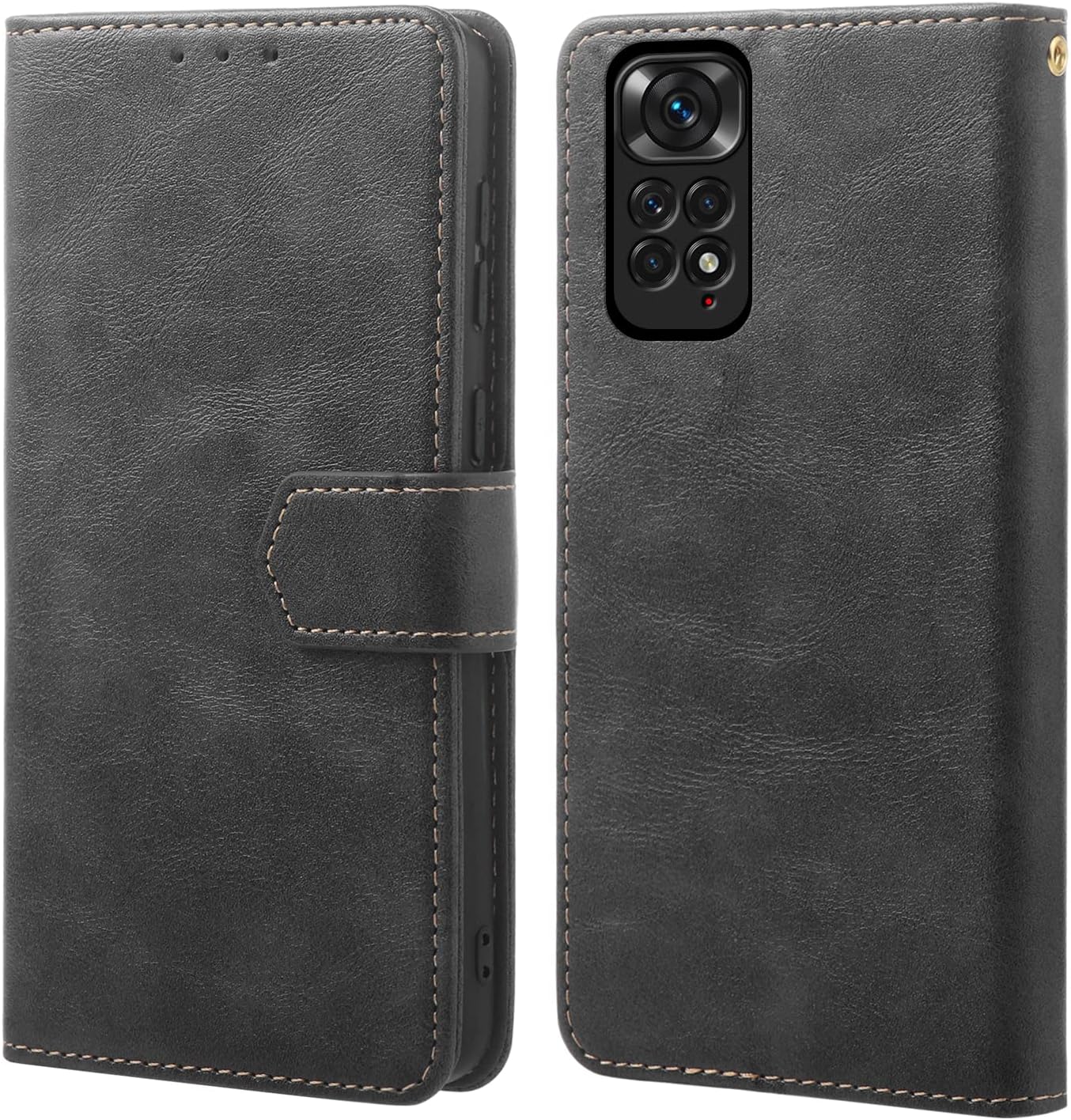 Coque Portefeuille Pour Xiaomi 15T Pro - Protection Complète Avec Support Et Fentes Cartes